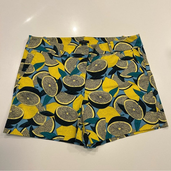 Ann Taylor Factory ADORABLE Lemon Shorts, NWOT, size 8 - Picture 4 of 8